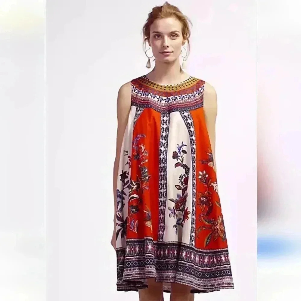 Anthropologie Cirque Swing Dress